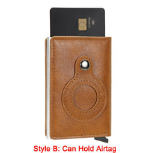 Load image into Gallery viewer, Trifold Leather Mini Wallet
