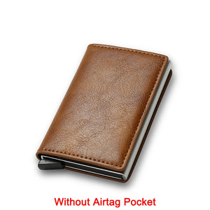 Trifold Leather Mini Wallet